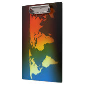 昼と夜のワールドマップクリップボード クリップボード (左)