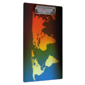 昼と夜のワールドマップクリップボード クリップボード (右)