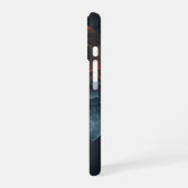 昼と夜の陰陽 iPhone 16ケース (左側面)