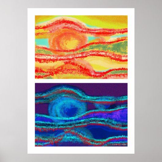 「昼と夜2.1」 ポスター (正面)