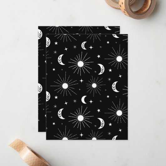 昼と夜3 ノートカード (正面/裏面インサイチュ)