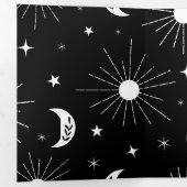 昼と夜3 三つ折りクリスマスカード (内部最初)