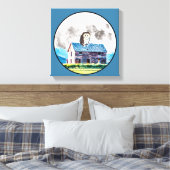 昼と夜 キャンバスプリント (インサイチュ (寝室))