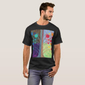 昼と夜 – 二重性ツリー Tシャツ (正面フル)