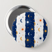 昼と夜 缶バッジ (正面&裏面)