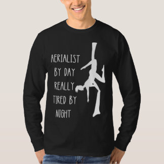 昼はエアリアリスト ハンギングエアリアル ヨガエアリアル Tシャツ