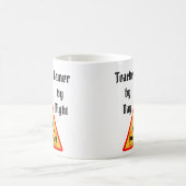 昼は先生、夜はゲーマー コーヒーマグカップ (中央)