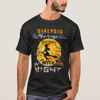 昼は透析看護師、夜は魔女のハロウィンネプ Tシャツ