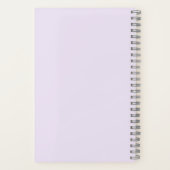 昼休みと夜暮チェッカーらし(およびストライプ) ノートブック (裏面)