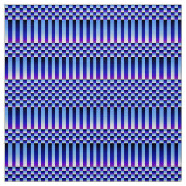 昼休みと夜暮チェッカーらし(およびストライプ) ファブリック