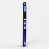 昼休みと夜暮チェッカーらし(およびストライプ) Case-Mate iPhoneケース (裏面/右)