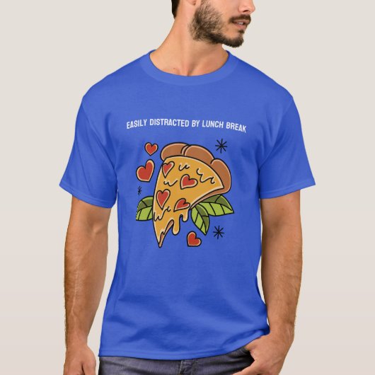 昼休みのTシャツに気を取られる Tシャツ (正面)