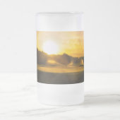 昼休み時のゴルフコーススプリンクラ フロストグラスビールジョッキ (中央)