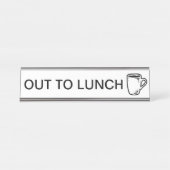 昼休み デスクネームプレート (正面)