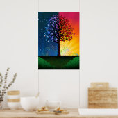 昼夜の木 ポスター (キッチン)