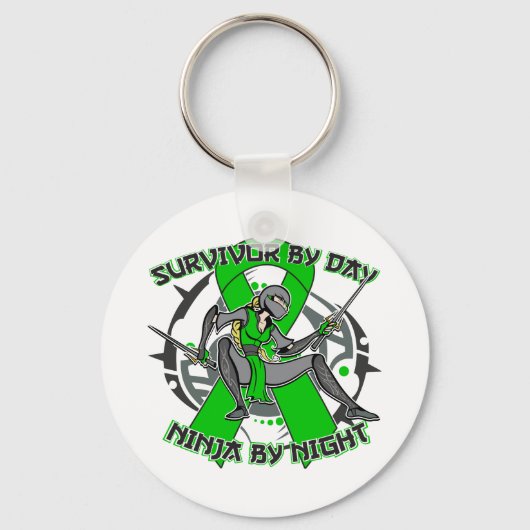 昼夜忍者双極性障害 キーホルダー (正面)
