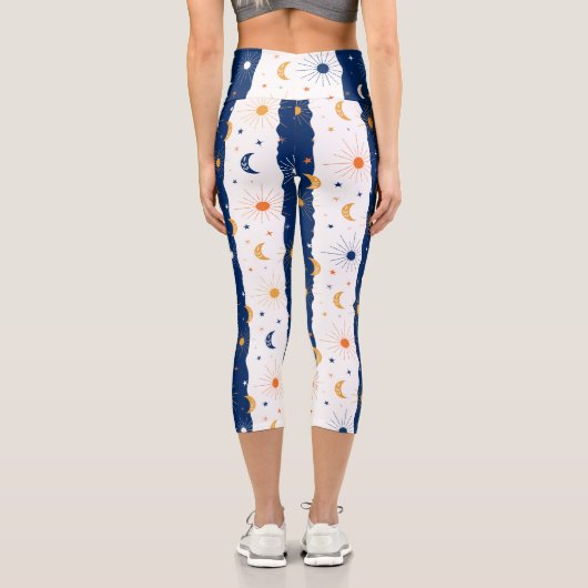 昼夜 カプリレギンス (裏面)