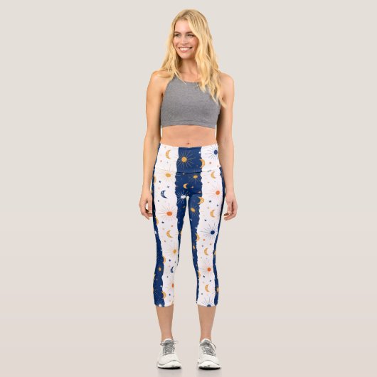 昼夜 カプリレギンス (正面)