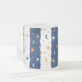 昼夜 フロストグラスマグカップ (正面左)