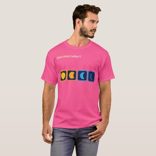 昼夜 Tシャツ (正面フル)