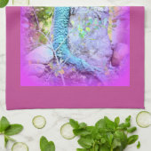 昼夢を見る人魚のキッチンタオル キッチンタオル (折り畳み)