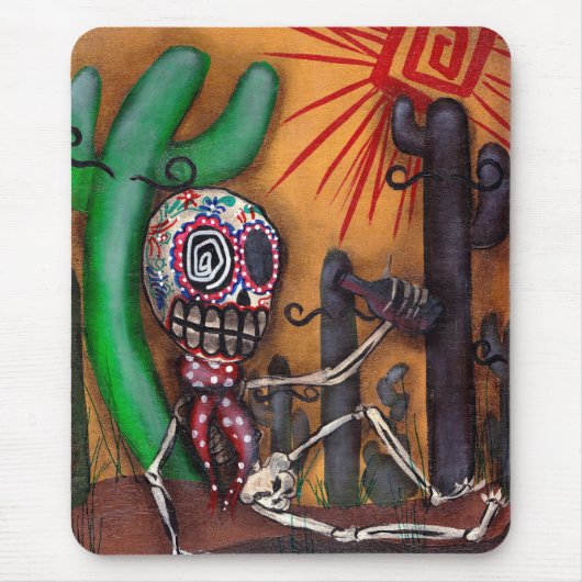 昼寝のマウスパッド マウスパッド (正面)