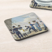 昼寝の後の新しい帝国王室のなオーストリア海軍 コースター (左側)