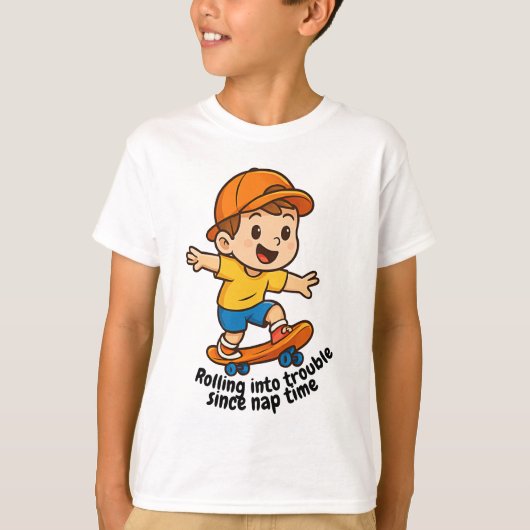昼寝の時からトラブルメーカー Tシャツ (正面)