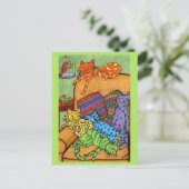 昼寝の時間 ポストカード (スタンド正面)