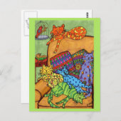 昼寝の時間 ポストカード (正面/裏面)