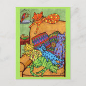 昼寝の時間 ポストカード (正面)