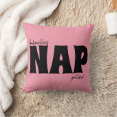 、昼寝の枕パーソナライズ、Pinの鞭 クッション (ブランケット)