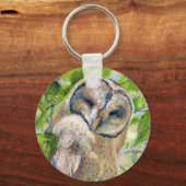 「昼寝は誰だ？」 キーホルダー (正面)
