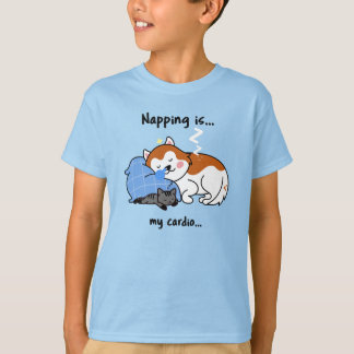 昼寝は…私の心臓…眠っている昼寝 Tシャツ