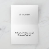 昼寝や時間をパーティー誕生日 カード (内部)