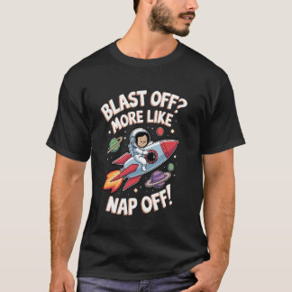 昼寝より爆発 天文学 占星術 STEM アウター Tシャツ