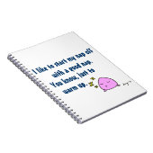 「昼寝を良い昼寝で起動」 ノートブック (右側)