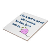 [昼寝を開始する良い昼寝]タイル タイル (側面)