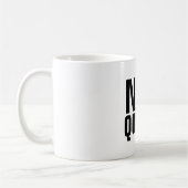 昼寝クイーンおもしろいコーヒーマグ コーヒーマグカップ (左)