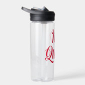 昼寝クイーンピンクさくらんぼレッド ウォーターボトル (右面)