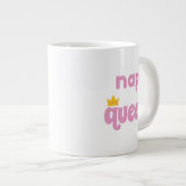 昼寝クイーンマグ ジャンボコーヒーマグカップ (正面右)