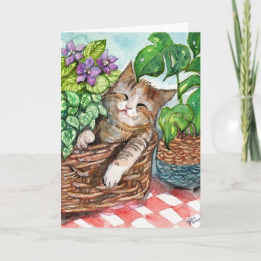 昼寝セラピー カード (正面)