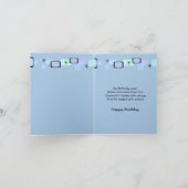 昼寝チョコレートラボすべての行事グリーティングカード カード (内部)