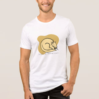 「昼寝モード」猫Tシャツ – 愛らしい動物愛好家プレゼント トライブレンドTシャツ
