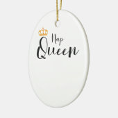 昼寝ーおもしろいラバーティーンティーンガールズ女性昼寝ギフト セラミックオーナメント (左)