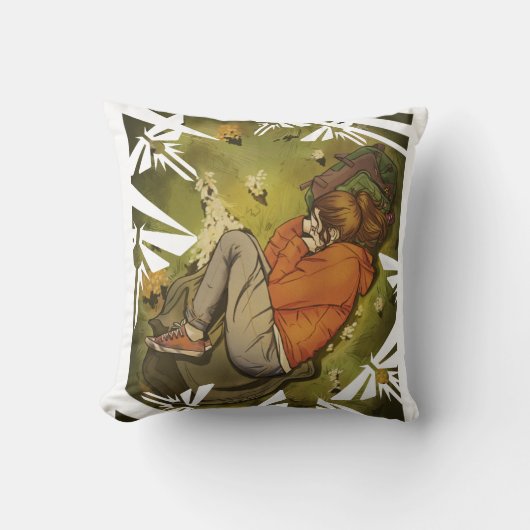 昼寝付きエリー クッション (正面)