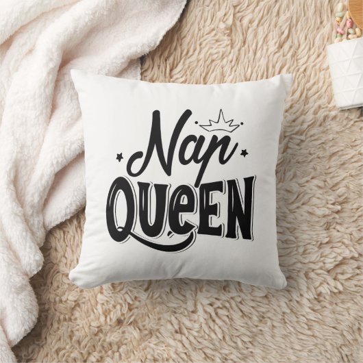 昼寝女王 クッション (ブランケット)