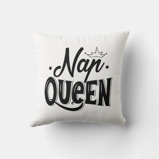 昼寝女王 クッション (裏面)