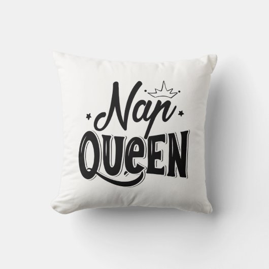 昼寝女王 クッション (正面)