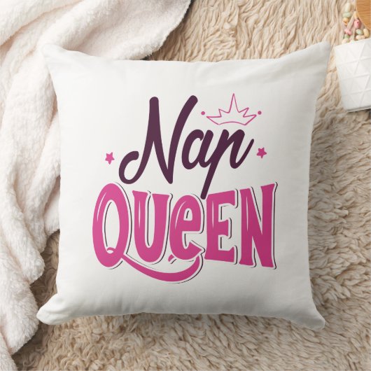 昼寝女王 クッション (ブランケット)